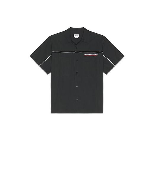 Obey Black Camber Woven Shirt for men