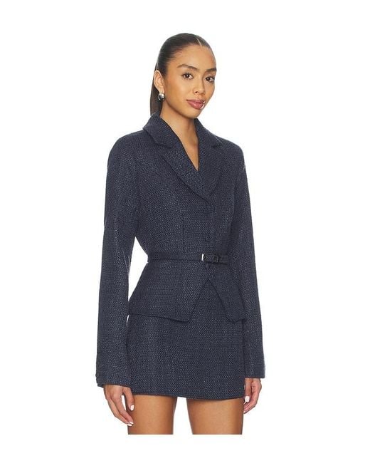 MORE TO COME Blue Fawm Blazer