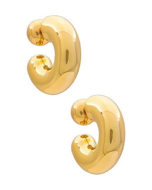 Jenny Bird Metallic Tome Large Hoops