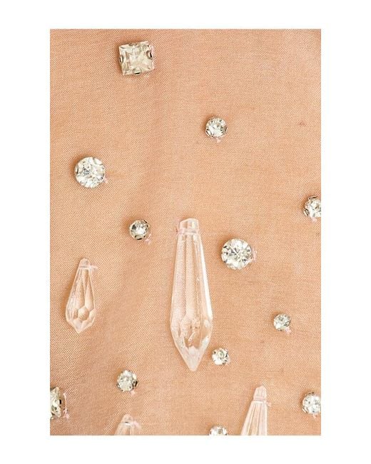 retroféte Pink Aubriella Embellished Shirt