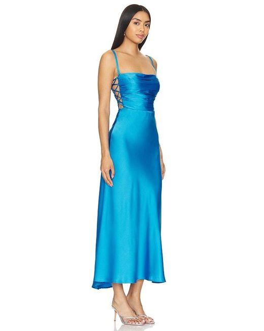 Astr Blue Antlia Dress