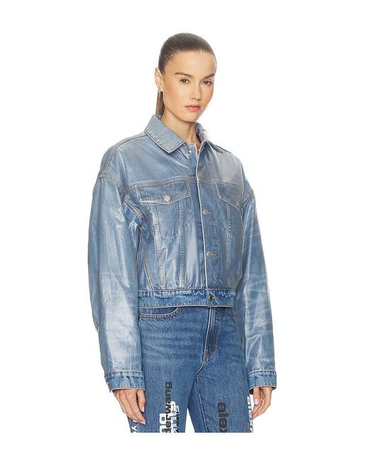Chaqueta En Color Azul Talla (También En Xs/S) Alexander Wang de color Blue