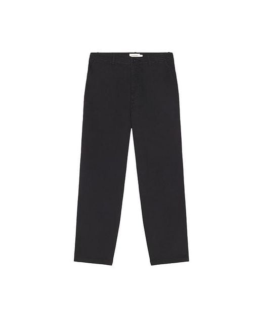 FRAME Black Cotton Chino Pants for men