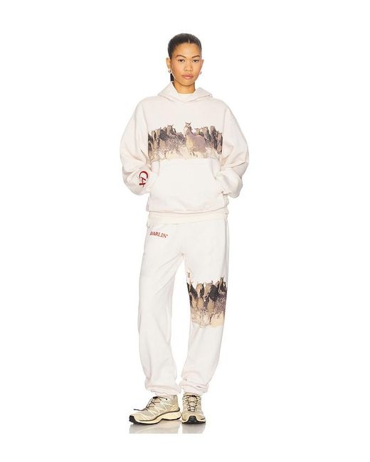 Darling White Wild Sweatpant