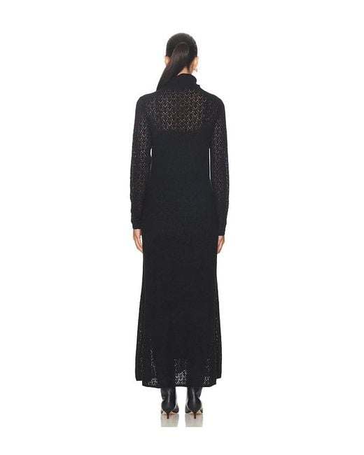 HATCH White The Luella Knit Pointelle Dress