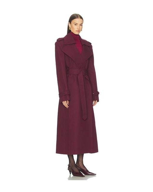 Camila Coelho Red Eladia Coat