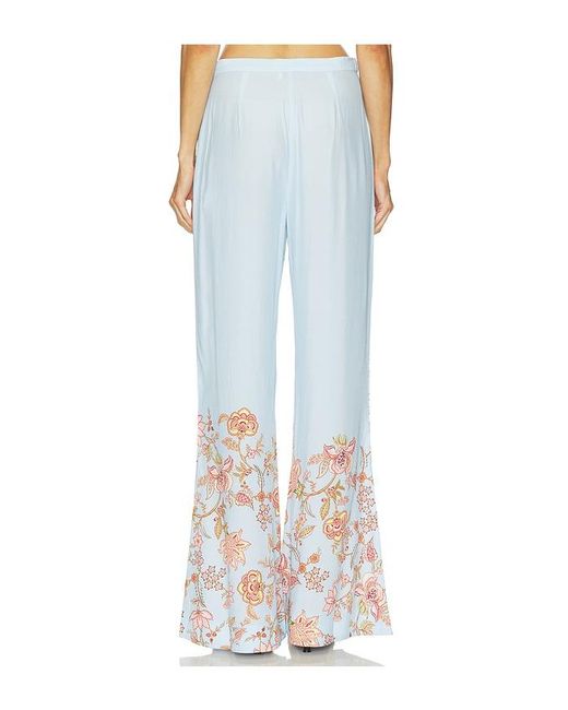 Hemant & Nandita Blue Wide Leg Pants