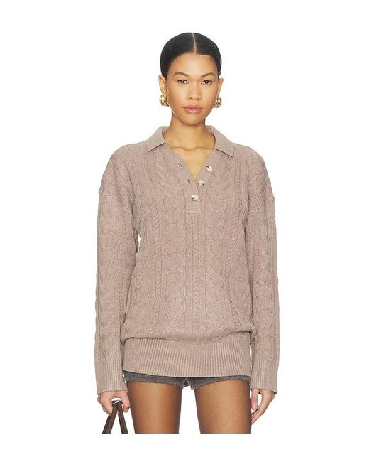 ALL THE WAYS Natural Heather Sweater