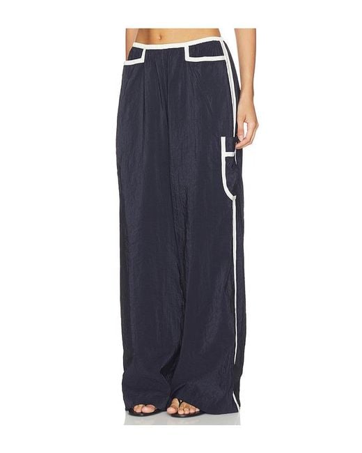 La Ligne Blue Pull On Trouser