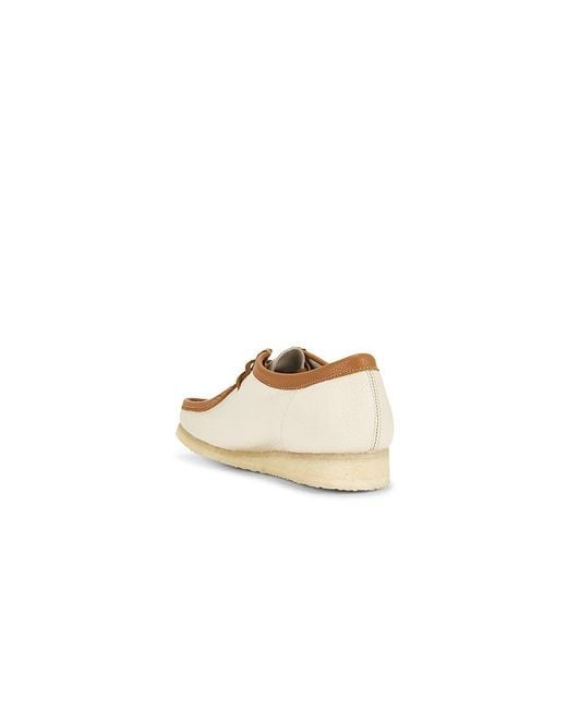 Clarks White Wallabee for men