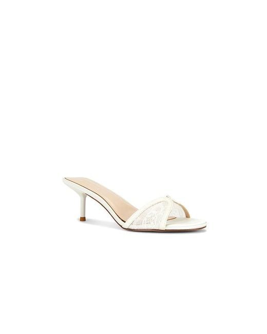 Femme LA White Monaco Slipper