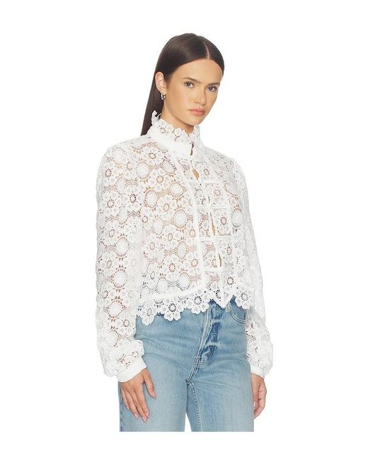 Lioness White Overtime Blouse