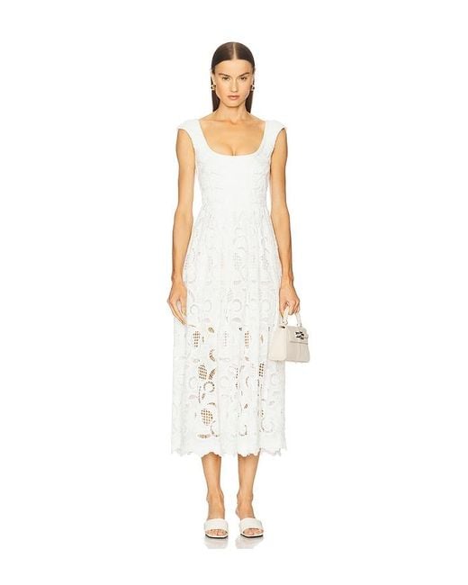SAU LEE White Holland Dress