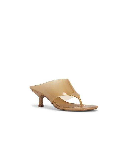 Farm Rio White Thong Jelly Kitten Heel