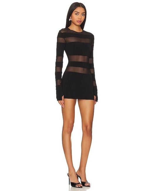 Norma Kamali Black Kleid Pickleball