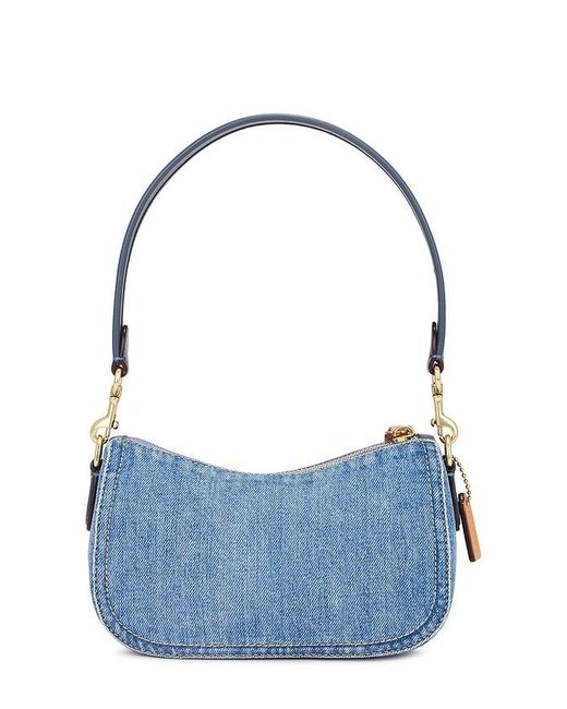 COACH Blue Swinger Bag