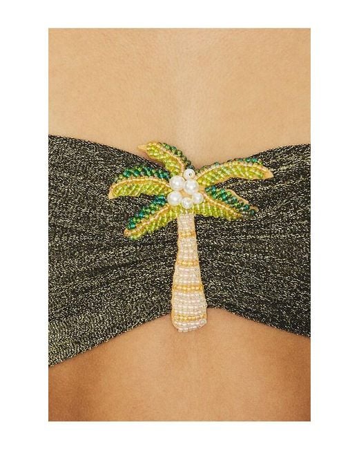 Mariandree Gaitan Green Emily Top