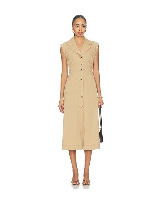 Veronica Beard Natural Orla Dress