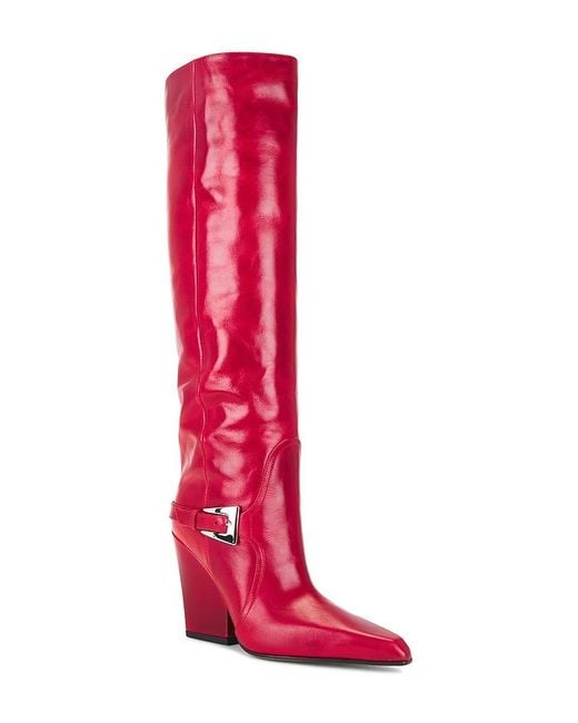 Paris Texas Pink Jane Buckle Boot