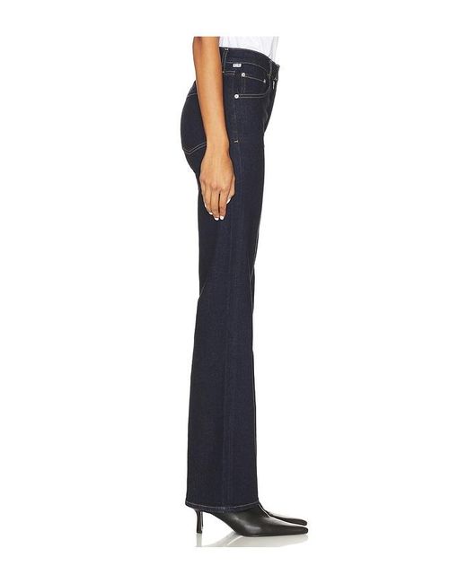 Citizens of Humanity Blue Vidia Mid Rise Boot Jeans