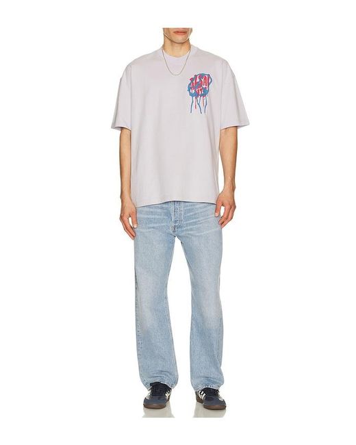 AllSaints White Runner Tee for men