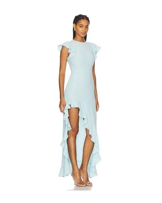 Amanda Uprichard Blue Anarosa Dress
