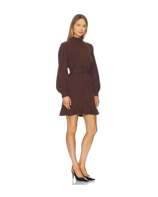 PAIGE Red Kleid Julita