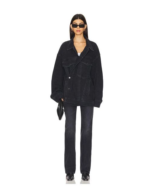 Agolde Black Reworked Wayne Jacket