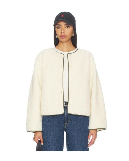 Re/done Natural Cocoon Liner Jacket
