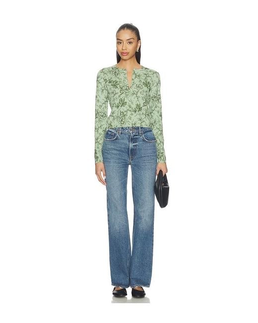 Alice + Olivia Green Carson Cardigan