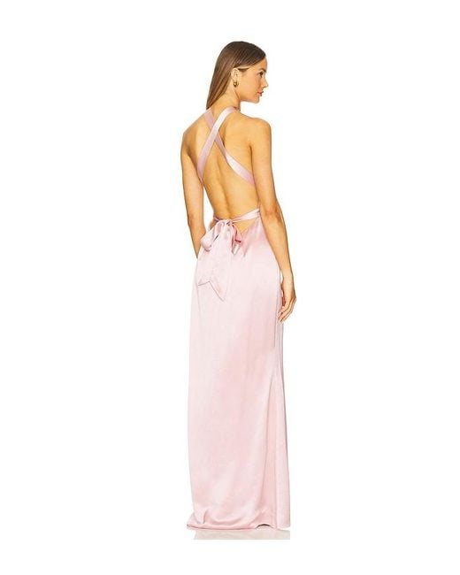 retroféte Pink Magnolia Dress