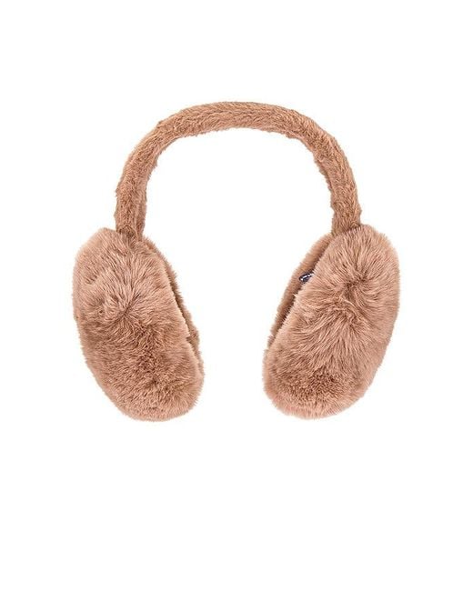 Hat Attack Gray Oversized Faux Fur Earmuff