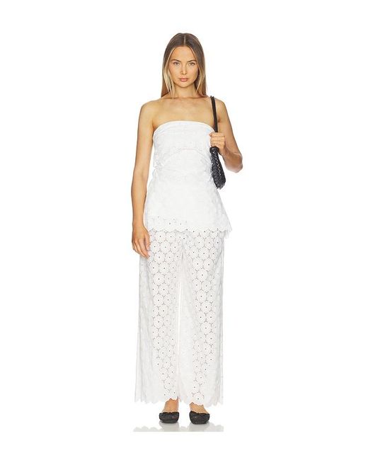 Faithfull The Brand White Pamina Top