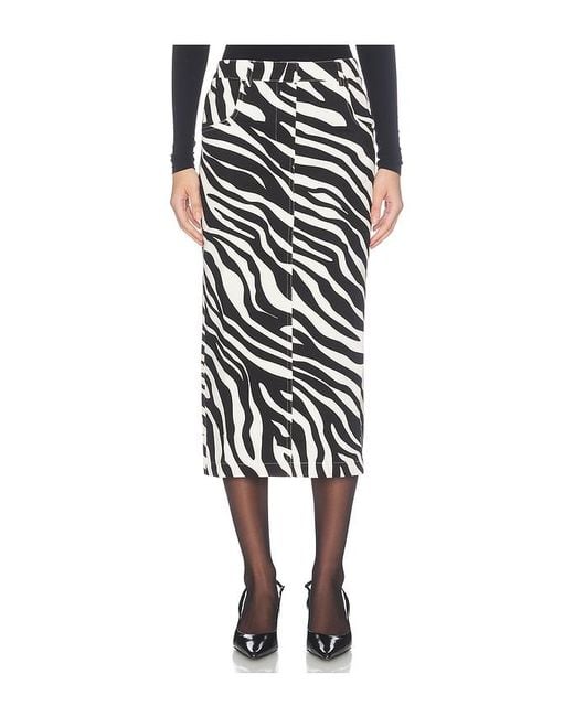 FRANÃOISE Black Tina Skirt