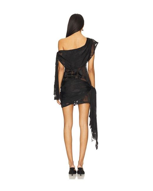 Kim Shui Black Jelixa Silk Dress