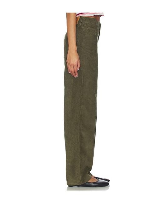 Levi's Green Corduroy Baggy Dad
