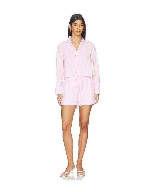 VIR VITA White Ida Linen Short