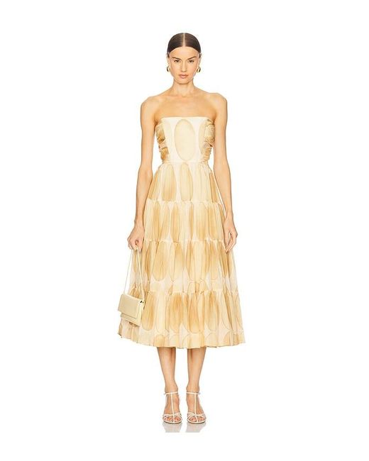 Vestido Dawne En Color Bronce Talla En Alexis de color Natural