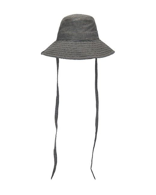 Rag & Bone Black Harper Sun Hat