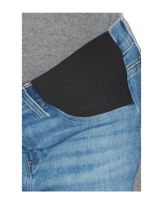 PAIGE Blue Anessa Maternity Jeans