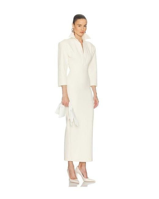 Helsa White The Margaux Polo Dress