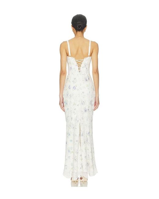 V. Chapman White Ruby Dress