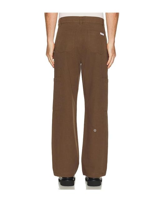 Students Golf Brown Studio Work Pants for men