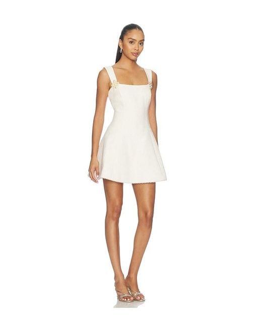 Nadine Merabi White Grace Dress