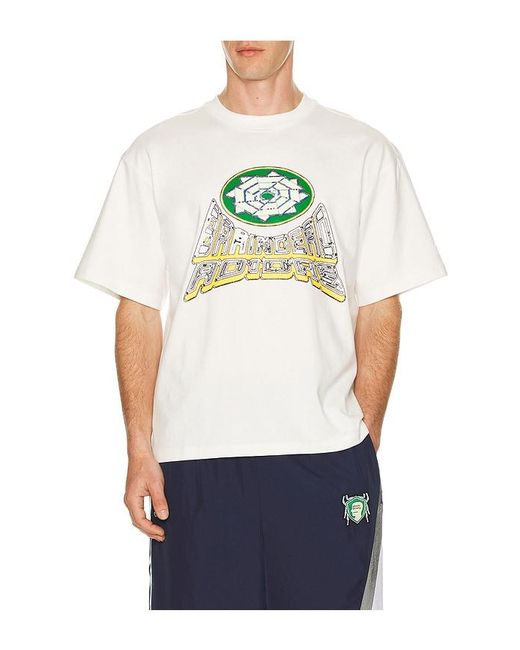 Adidas Originals Blue X Brain Dead Short Sleeve Tee for men