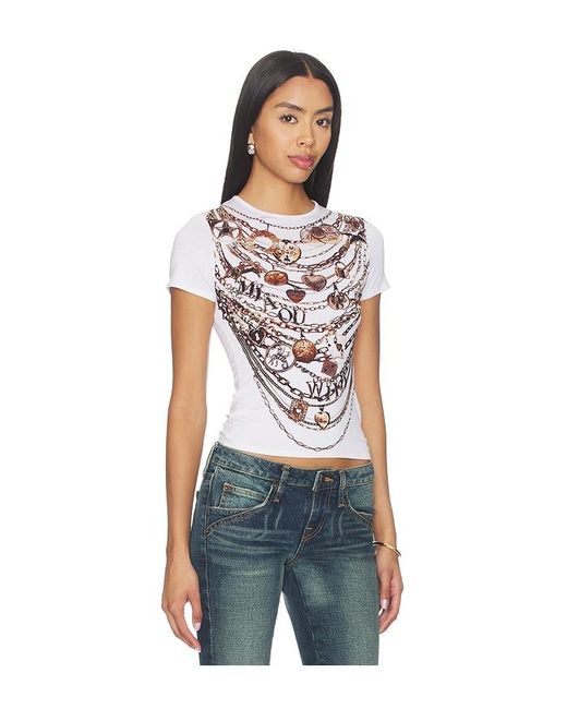 Miaou Blue Mini Tee