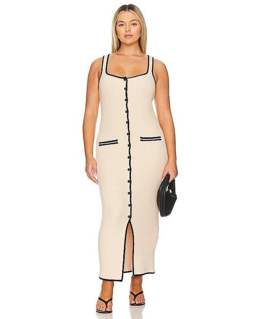 L'academie Natural Havilah Midi Dress