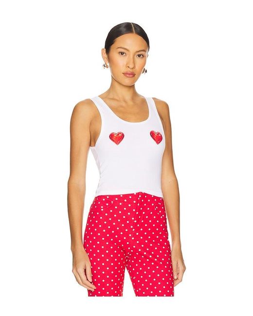 Lovers + Friends Red Hearts Tank