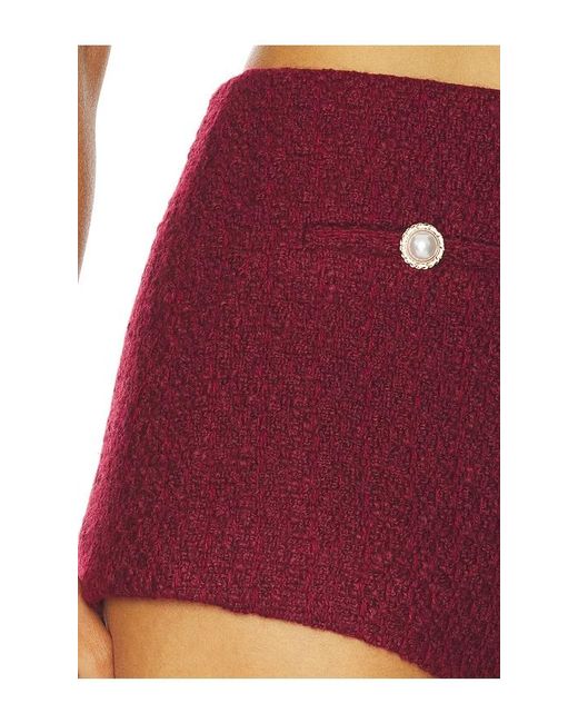 MAJORELLE Red Riah Hot Short