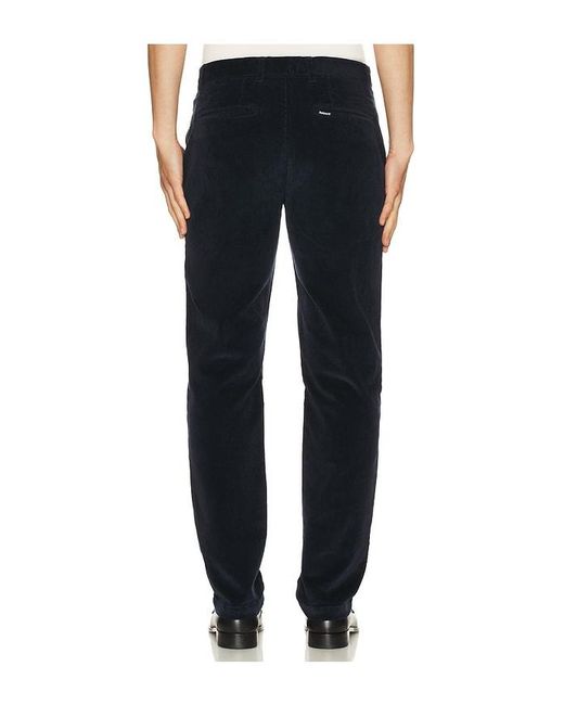 Barbour Black Stretch Cord Tailored Trouser for men